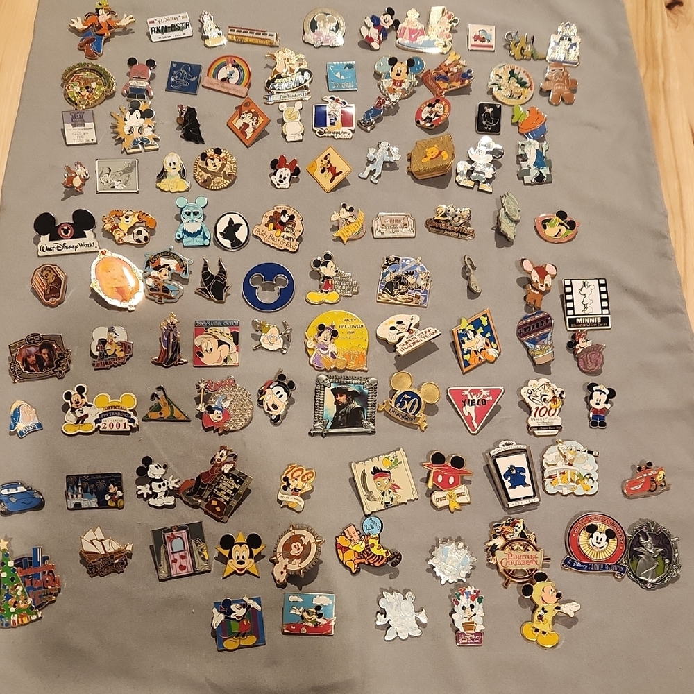 Disney Character Pin Collection